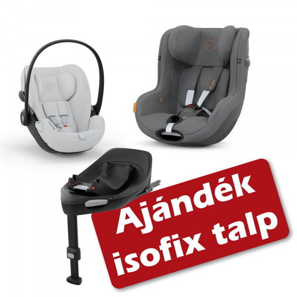 CYBEX Gold Cloud G + Sirona G + Base G - Grey